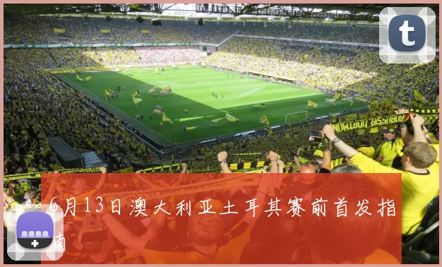6月13日澳大利亚土耳其赛前首发指南